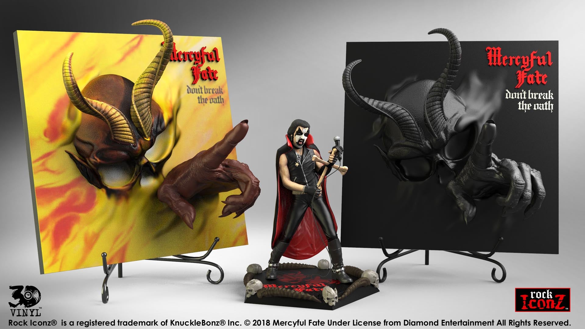Mercyful Fate (Don’t Break the Oath) KnuckleBonz Statue – Full Color Version